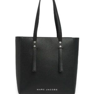 MARC JACOBS leather tote bag with long top